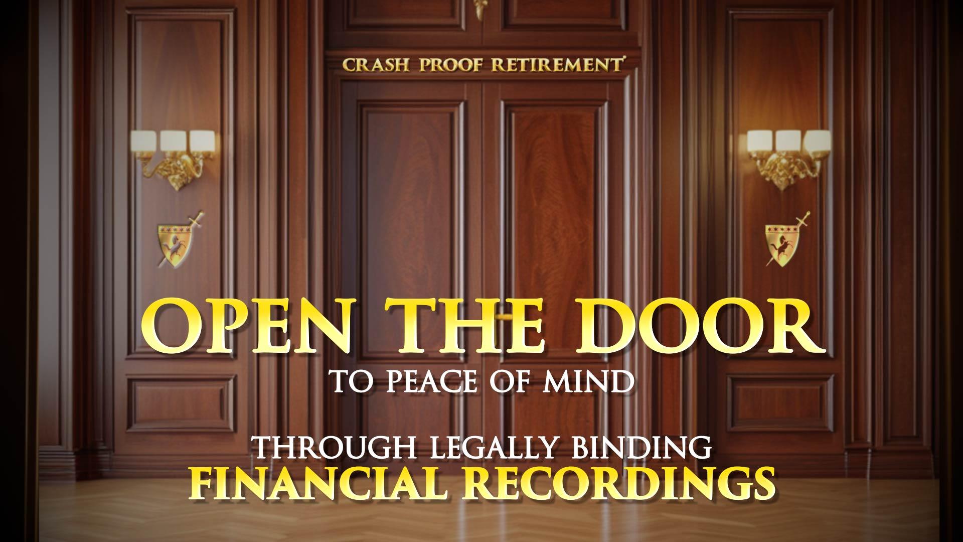 financial recordings crash proof